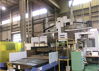 Five-face machining center