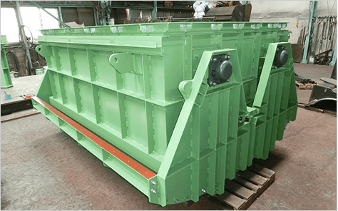 Equipment for industrial incinerators